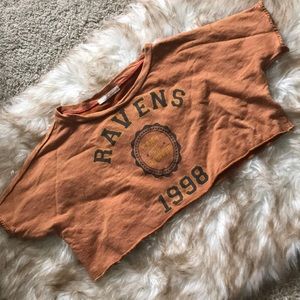 Ravens crop top